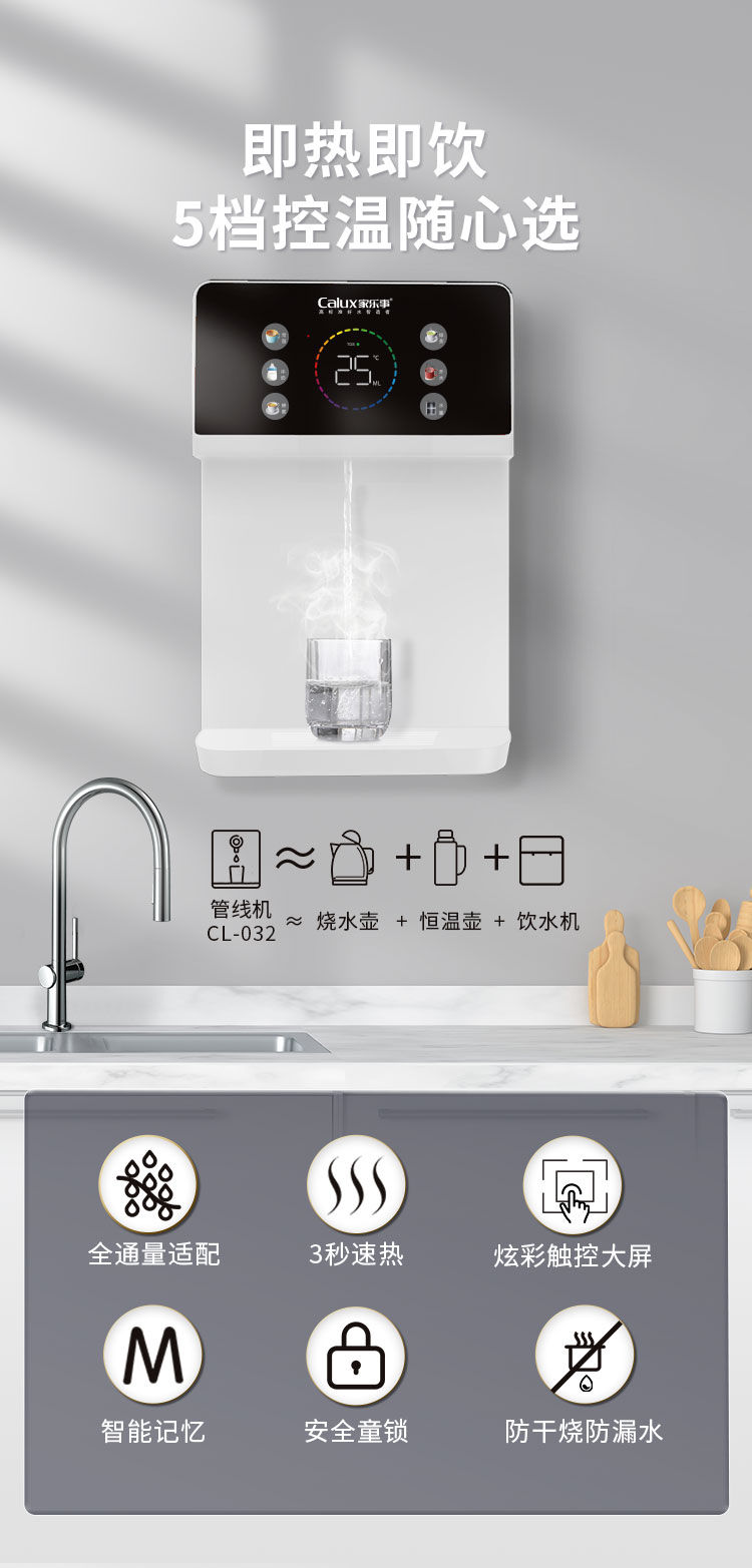 速腾管线机CL-032（白色）产品介绍